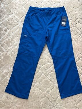 Cherokee women’s Royal Blue Cargo Scrub Pants